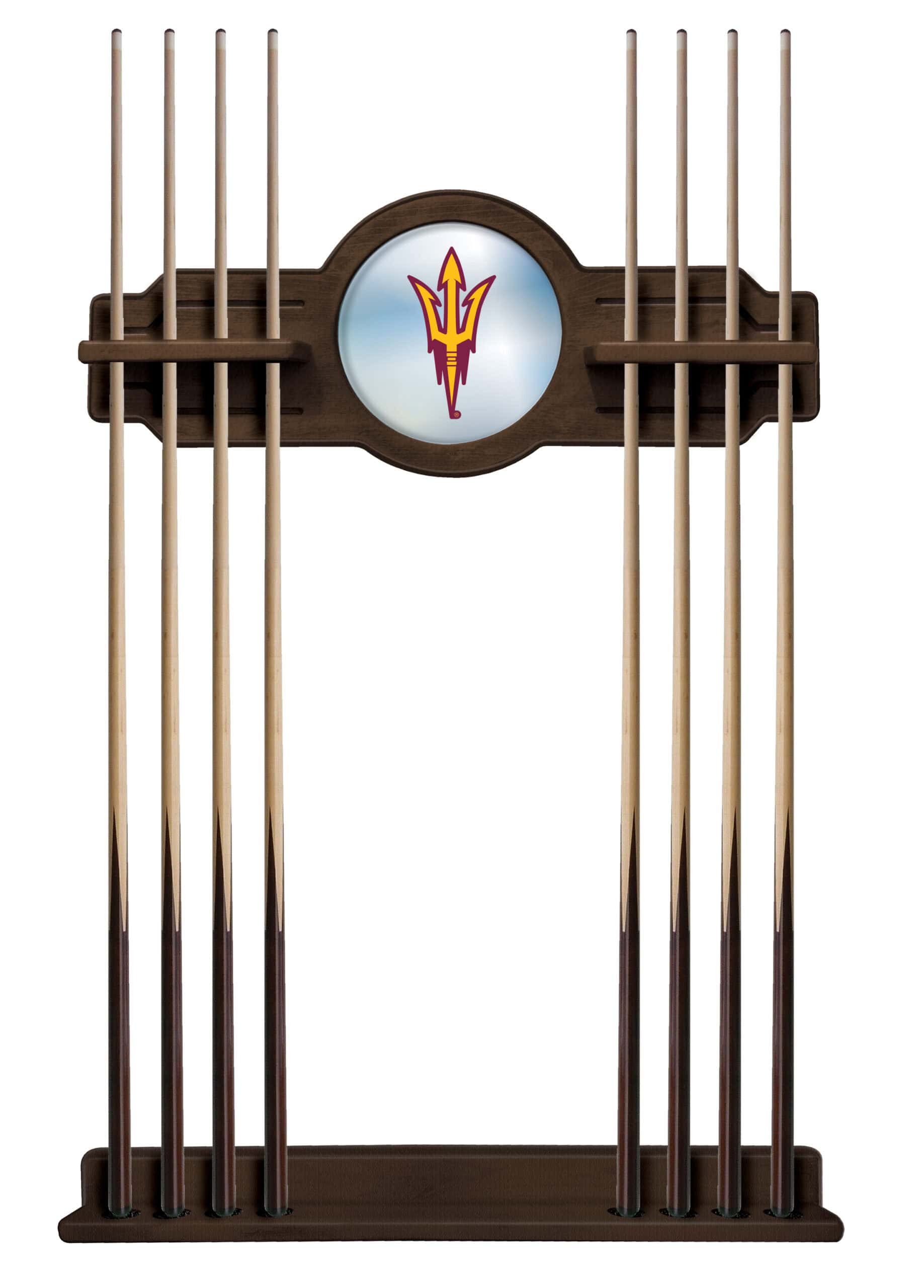 Arizona State University (Pitchfork) Navajo Logo Cue Rack 7 Arizona State University (Pitchfork) Navajo Logo Cue Rack