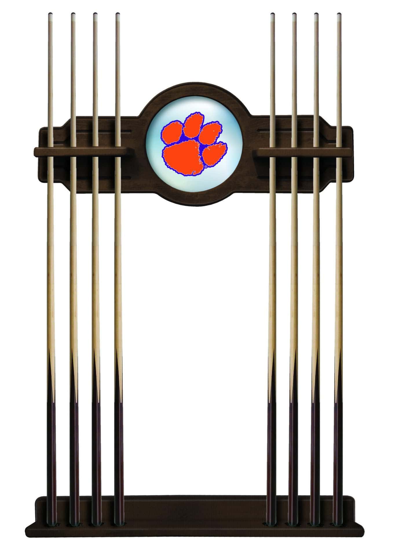Clemson Navajo Logo Cue Rack 1 Clemson Navajo Logo Cue Rack