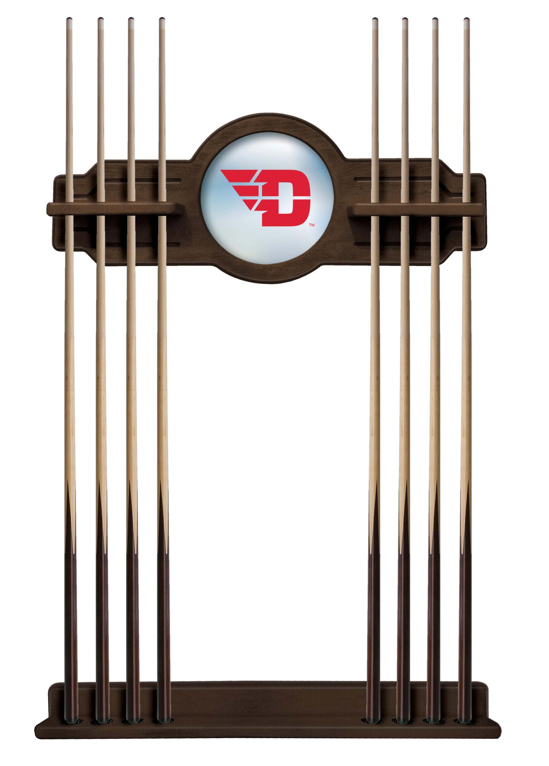 University of Dayton Navajo Logo Cue Rack 8 University of Dayton Navajo Logo Cue Rack