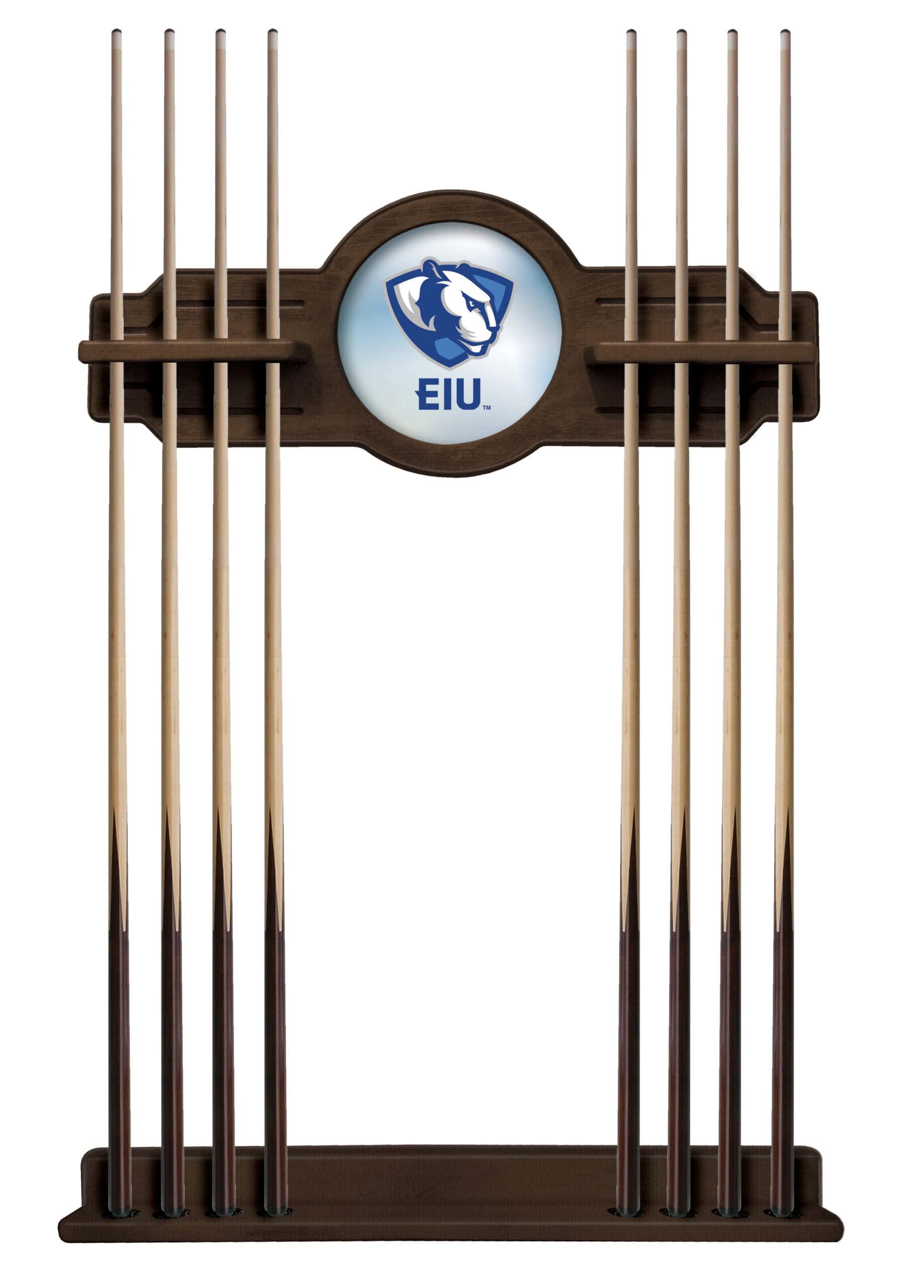 Eastern Illinois University Navajo Logo Cue Rack 8 Eastern Illinois University Navajo Logo Cue Rack