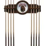 University of Montana Navajo Logo Cue Rack 8 University of Montana Navajo Logo Cue Rack