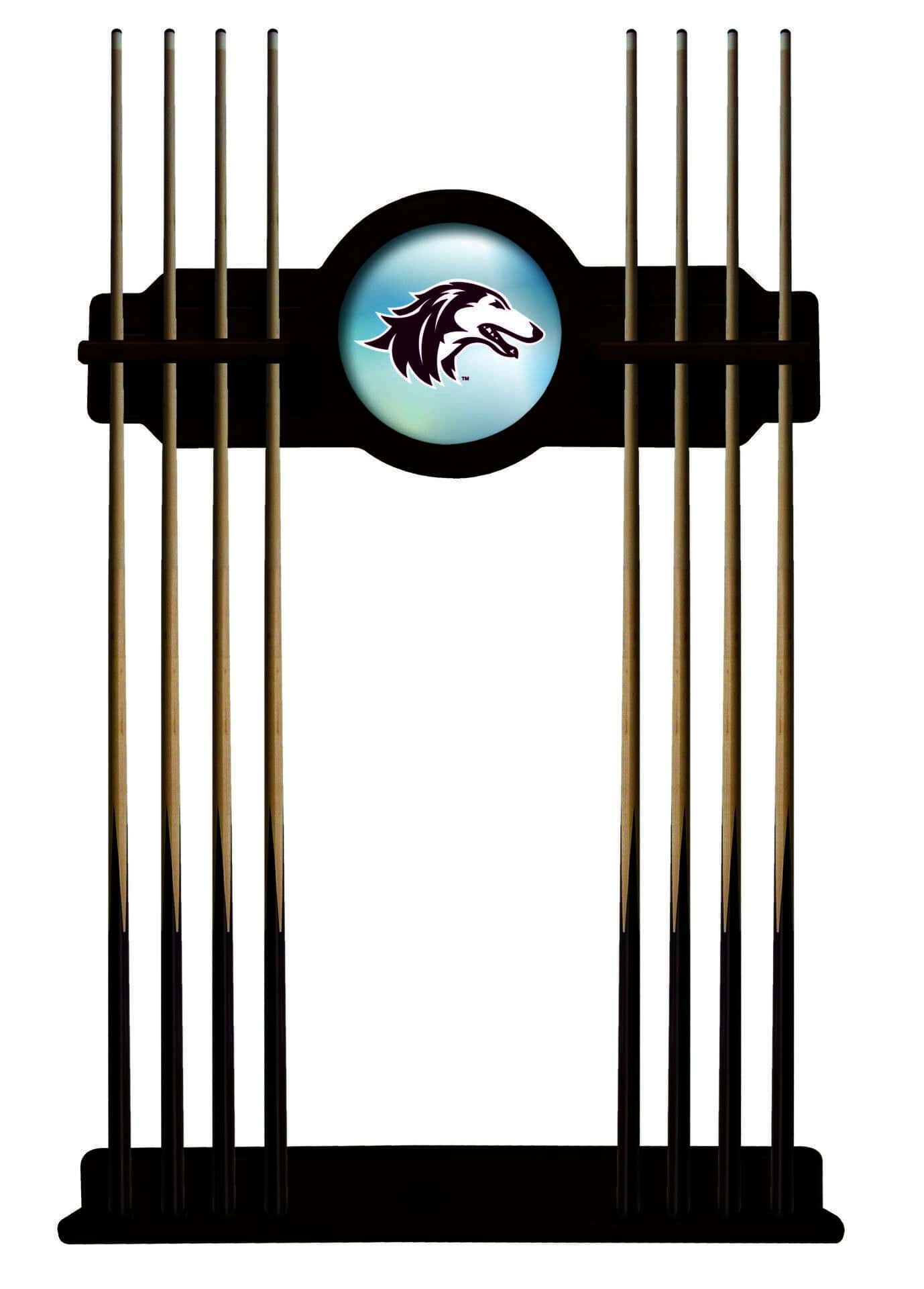 Southern Illinois University Navajo Logo Cue Rack 1 Southern Illinois University Navajo Logo Cue Rack