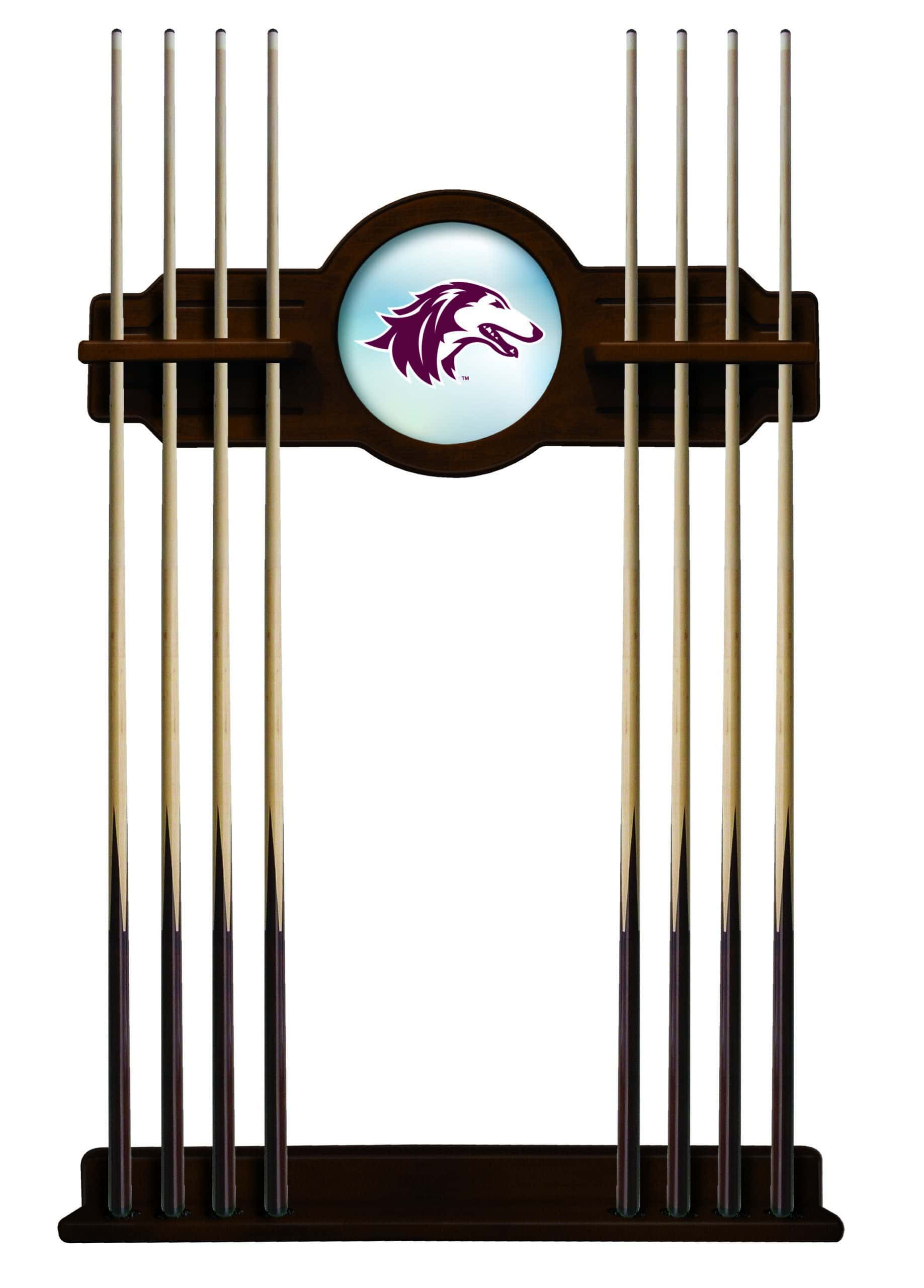 Southern Illinois University Navajo Logo Cue Rack 8 Southern Illinois University Navajo Logo Cue Rack