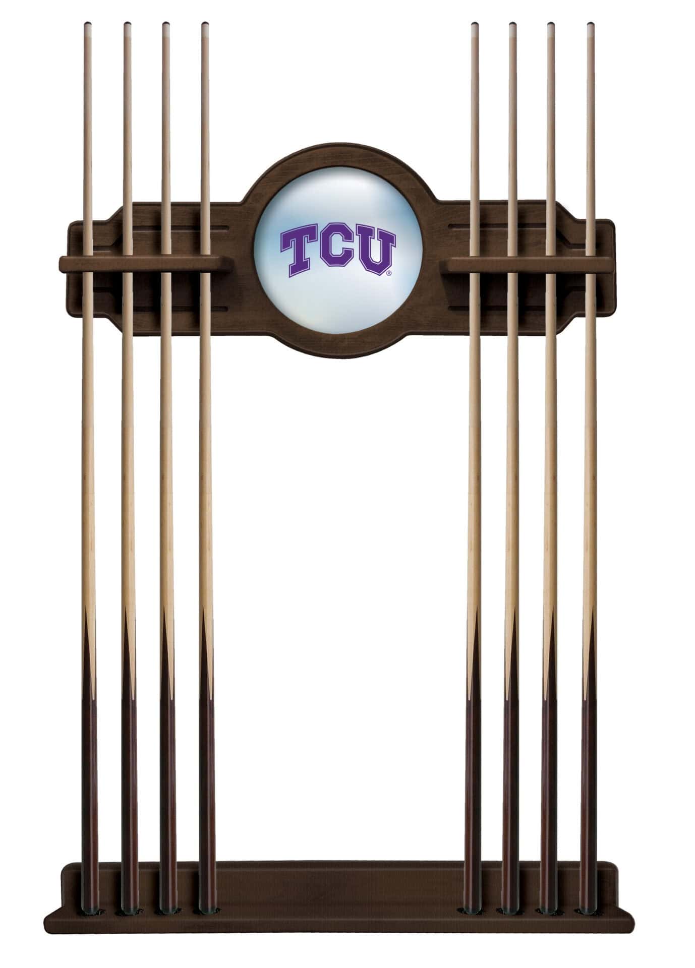 TCU Navajo Logo Cue Rack 1 TCU Navajo Logo Cue Rack