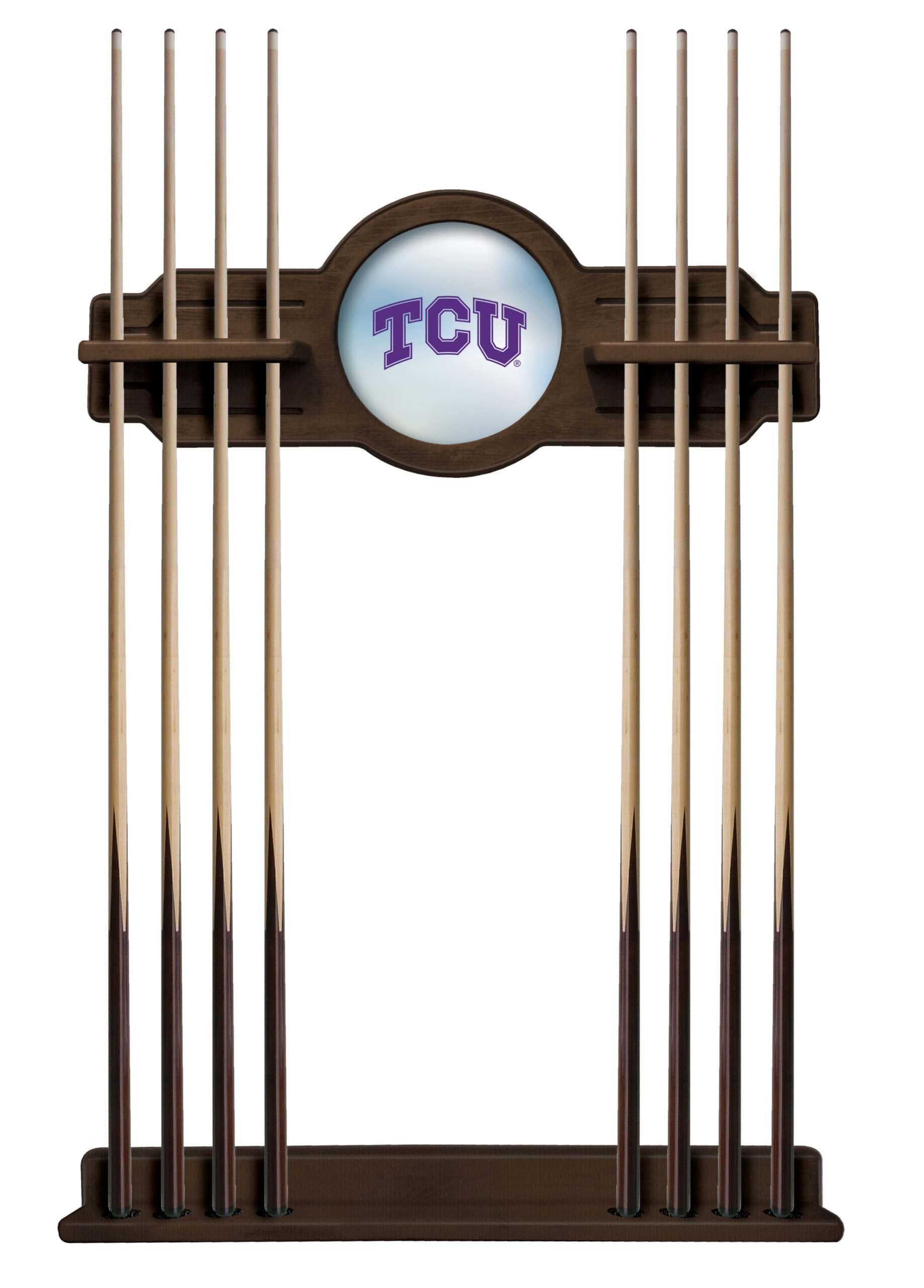 TCU Navajo Logo Cue Rack 7 TCU Navajo Logo Cue Rack
