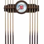 University of Utah Navajo Logo Cue Rack 8 University of Utah Navajo Logo Cue Rack