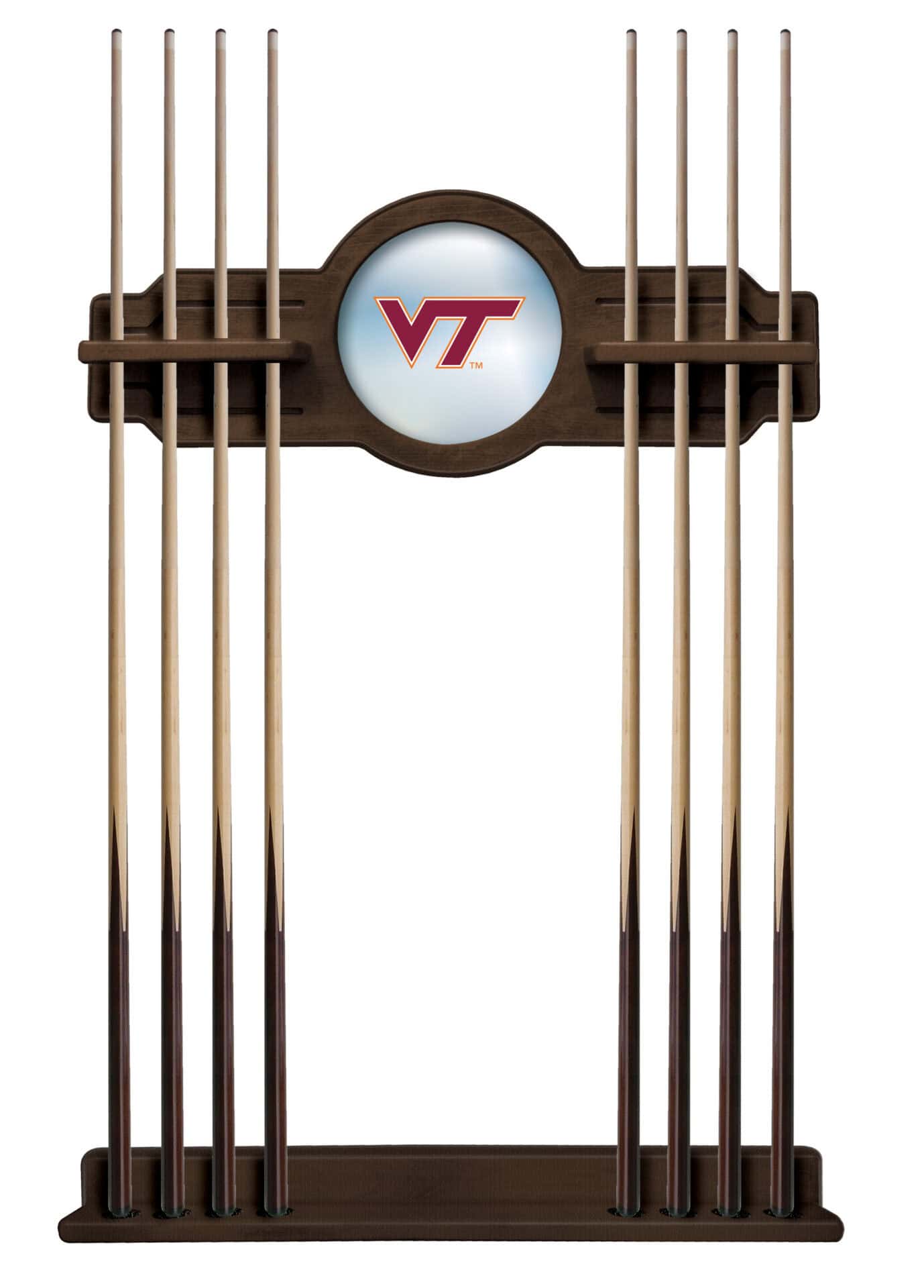 Virginia Tech University Navajo Logo Cue Rack 1 Virginia Tech University Navajo Logo Cue Rack