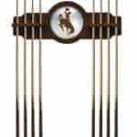 University of Wyoming Navajo Logo Cue Rack 8 University of Wyoming Navajo Logo Cue Rack