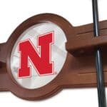 University of Nebraska English Tudor Logo Cue Rack 10 University of Nebraska English Tudor Logo Cue Rack