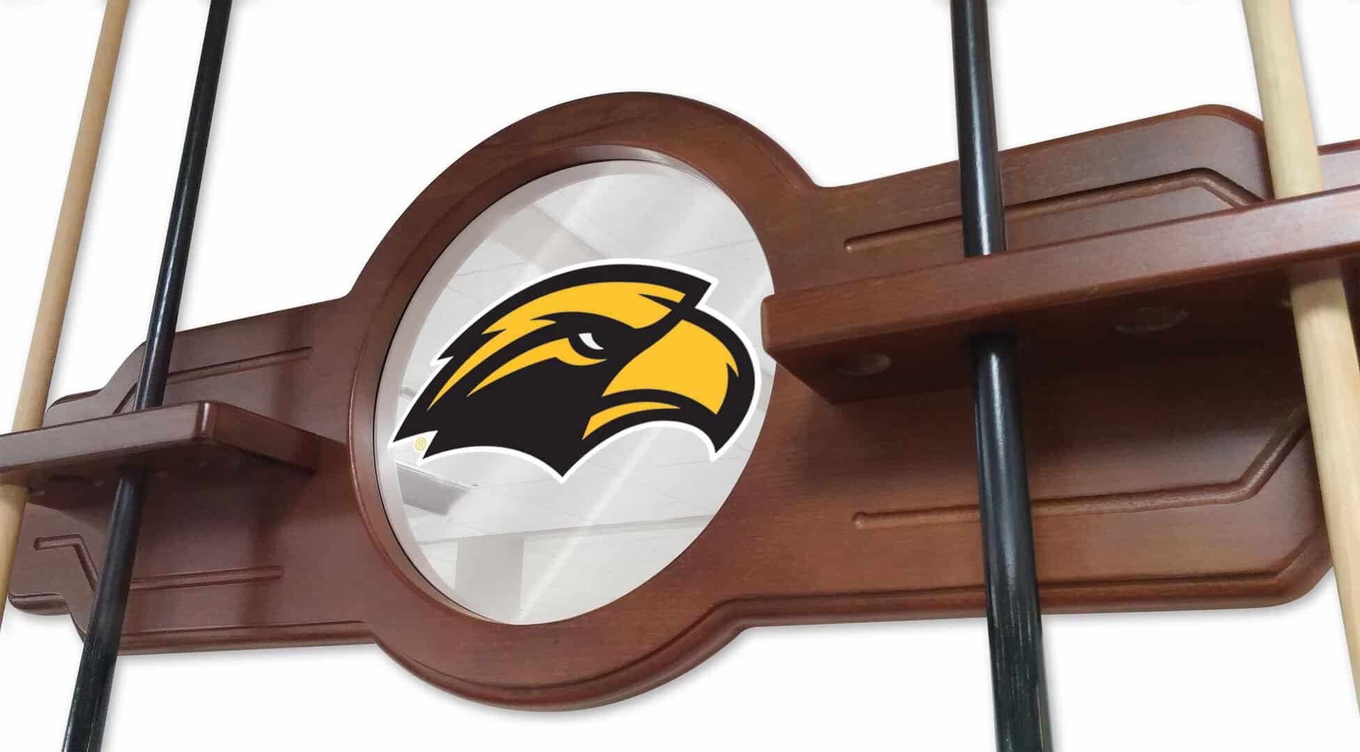 University of Southern Mississippi Navajo Logo Cue Rack 10 University of Southern Mississippi Navajo Logo Cue Rack