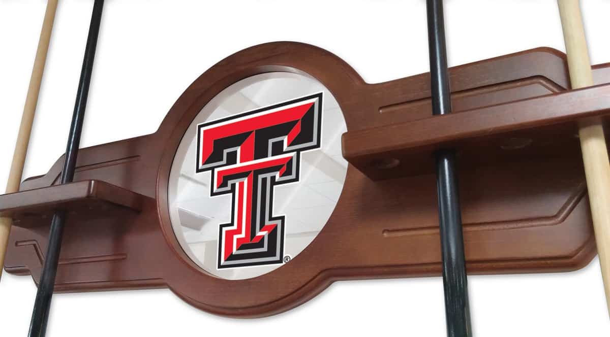 Texas Tech University Navajo Logo Cue Rack 3 Texas Tech University Navajo Logo Cue Rack - Image 3
