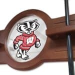 University of Wisconsin (Badger) English Tudor Logo Cue Rack