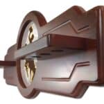 University of Wyoming Navajo Logo Cue Rack 9 University of Wyoming Navajo Logo Cue Rack