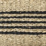 Cullen 15.7L x 15.7W x 15.7H (Set of 3) Grey Twisted Seagrass Square Basket