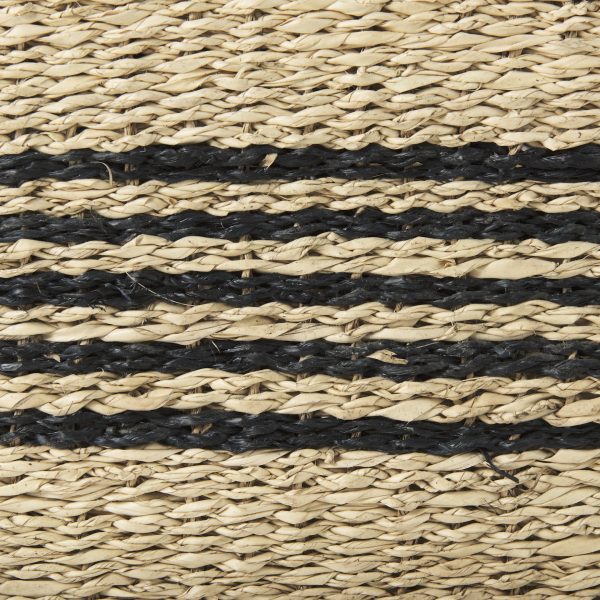 Cullen 15.7L x 15.7W x 15.7H Set of 3 Grey Twisted Seagrass Square Basket 5