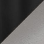 Curva 25-Inch Black/Grey Contemporary Counter Stool (Set of 2)