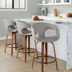 Curva 26 Mid-Century Modern Swivel Counter Stool (Set of 2) 12 Curva 26 Mid-Century Modern Swivel Counter Stool (Set of 2)