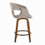 Curva 26 Mid-Century Modern Swivel Counter Stool (Set of 2) 15 Curva 26 Mid-Century Modern Swivel Counter Stool (Set of 2)
