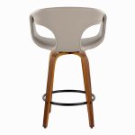 Curva 26 Mid-Century Modern Swivel Counter Stool (Set of 2) 17 Curva 26 Mid-Century Modern Swivel Counter Stool (Set of 2)