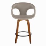 Curva 26 Mid-Century Modern Swivel Counter Stool (Set of 2) 18 Curva 26 Mid-Century Modern Swivel Counter Stool (Set of 2)