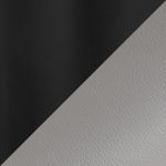 Curva Light Grey Faux Leather Adjustable Barstool (Set of 2)