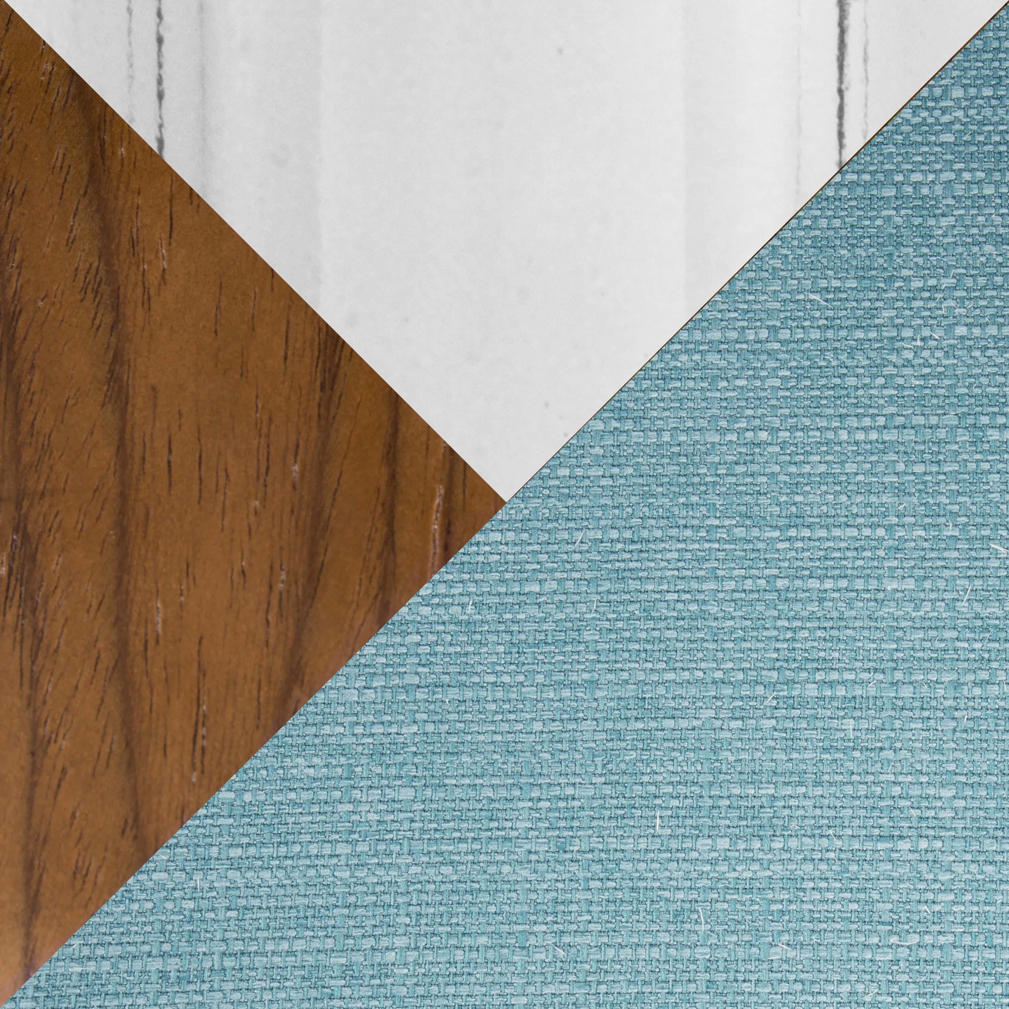 Curvini 24 Mid-Century Modern Teal Counter Stool (Set of 2) 10 Curvini 24 Mid-Century Modern Teal Counter Stool (Set of 2) - Image 10