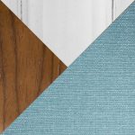 Curvini 30 Mid-Century Modern Teal Swivel Barstool (Set of 2)