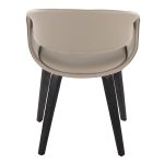 Curvo Black Wood Light Grey Contemporary Chair (Set of 2) 15 Curvo Black Wood Light Grey Contemporary Chair (Set of 2)