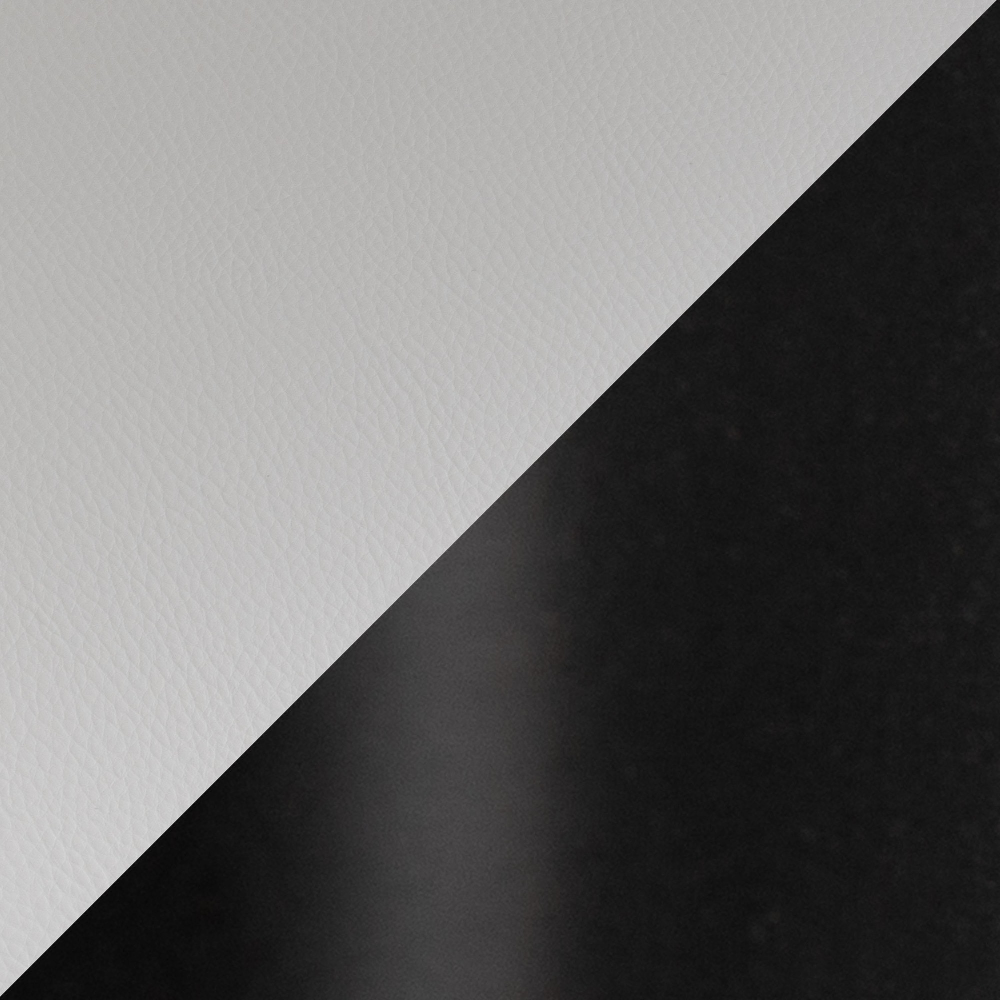 Curvo Black and White Contemporary Faux Leather Task Chair 8 Curvo Black and White Contemporary Faux Leather Task Chair - Image 8