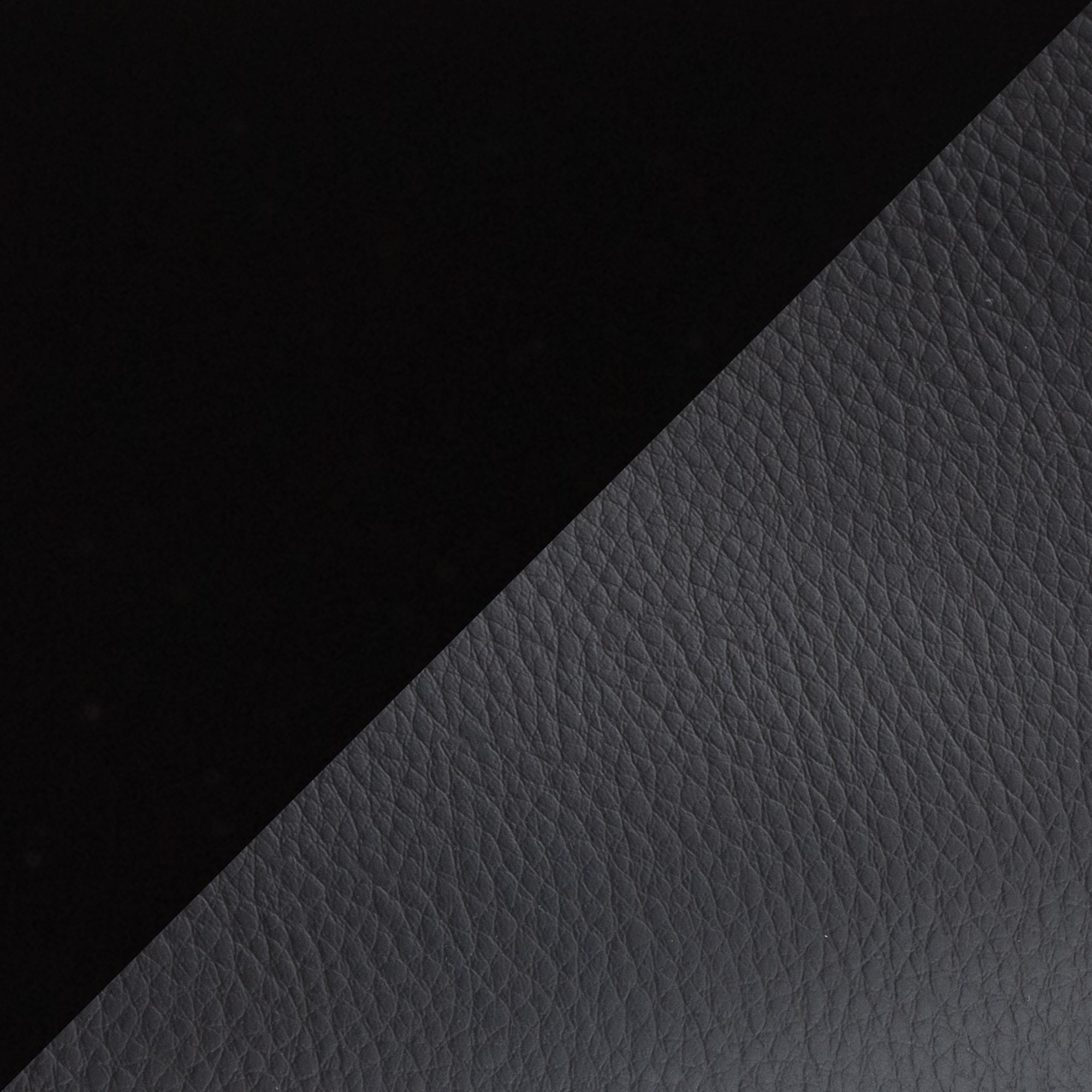 Curvo Contemporary Black Faux Leather Chairs with Metal Legs (Set of 2) (Set of 2) 9 Curvo Contemporary Black Faux Leather Chairs with Metal Legs (Set of 2) (Set of 2) - Image 9