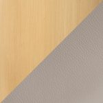 Curvo Contemporary Gold and Grey Upholstered Task Chair