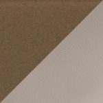Curvo Contemporary Light Grey Faux Leather Chairs Antique Copper (Set of 2) 18 Curvo Contemporary Light Grey Faux Leather Chairs Antique Copper (Set of 2)