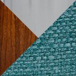 Curvo Mid-Century Modern Teal Swivel Barstool Walnut (Set of 2) 20 Curvo Mid-Century Modern Teal Swivel Barstool Walnut (Set of 2)