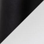 Curvo White Faux Leather Black Metal Contemporary Chairs (Set of 2) 18 Curvo White Faux Leather Black Metal Contemporary Chairs (Set of 2)