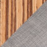 Curvo Zebra Wood Grey Fabric Contemporary Chair (Set of 2) 18 Curvo Zebra Wood Grey Fabric Contemporary Chair (Set of 2)