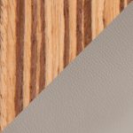 Curvo Zebra Wood Light Grey Contemporary Chairs (Set of 2) 18 Curvo Zebra Wood Light Grey Contemporary Chairs (Set of 2)