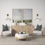 Cybill Brushed Brass w/ White Metal Shade 1-Light Wall Sconce