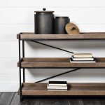 Cyril (Set of 2) Gray Metal W/ Brown Wood Lids Jars