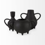 Cyrus Black Two handled Vase Decorative Object 23 Cyrus Black Two handled Vase Decorative Object