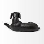 Czar 11L x 7W Black Metal Labrador Retriever