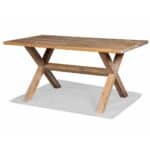 Rustic Solid Pine Wood Dining Table in Distressed Driftwood Finish 6 Rustic Solid Pine Wood Dining Table in Distressed Driftwood Finish