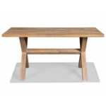 Rustic Solid Pine Wood Dining Table in Distressed Driftwood Finish 8 Rustic Solid Pine Wood Dining Table in Distressed Driftwood Finish