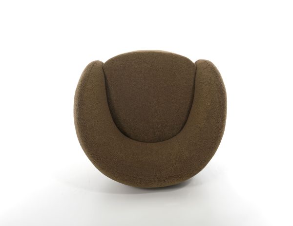 DUNE Army Teddy Fabric Swivel Lounge Chair 4 1