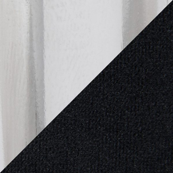Dahlia Black Velvet Contemporary Dining Chairs Gold Accent Set of 2 8