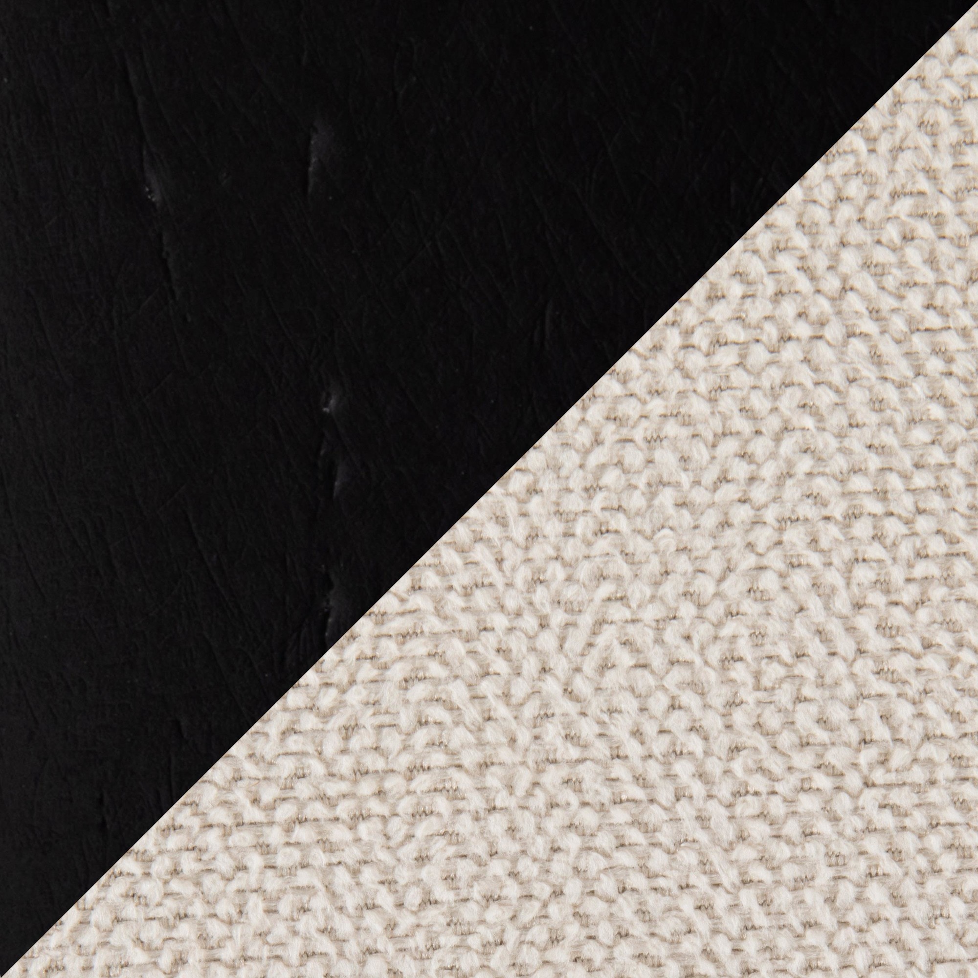 Dahlia Black Wood Cream Fabric Contemporary Dining Chairs (Set of 2) 10 Dahlia Black Wood Cream Fabric Contemporary Dining Chairs (Set of 2) - Image 10