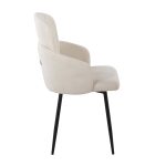 Dahlia Black and Cream Contemporary Dining Chairs (Set of 2) 12 Dahlia Black and Cream Contemporary Dining Chairs (Set of 2)