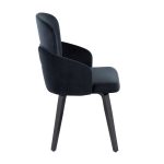 Dahlia Contemporary Black Velvet Dining Chairs with Gold Accents (Set of 2) (Set of 2) 11 Dahlia Contemporary Black Velvet Dining Chairs with Gold Accents (Set of 2) (Set of 2)