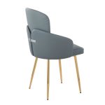 Dahlia Contemporary Grey Faux Leather Dining Chairs (Set of 2) (Set of 2) 15 Dahlia Contemporary Grey Faux Leather Dining Chairs (Set of 2) (Set of 2)