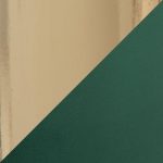Dahlia Green Velvet Contemporary Nesting Ottomans with Gold 18 Dahlia Green Velvet Contemporary Nesting Ottomans with Gold