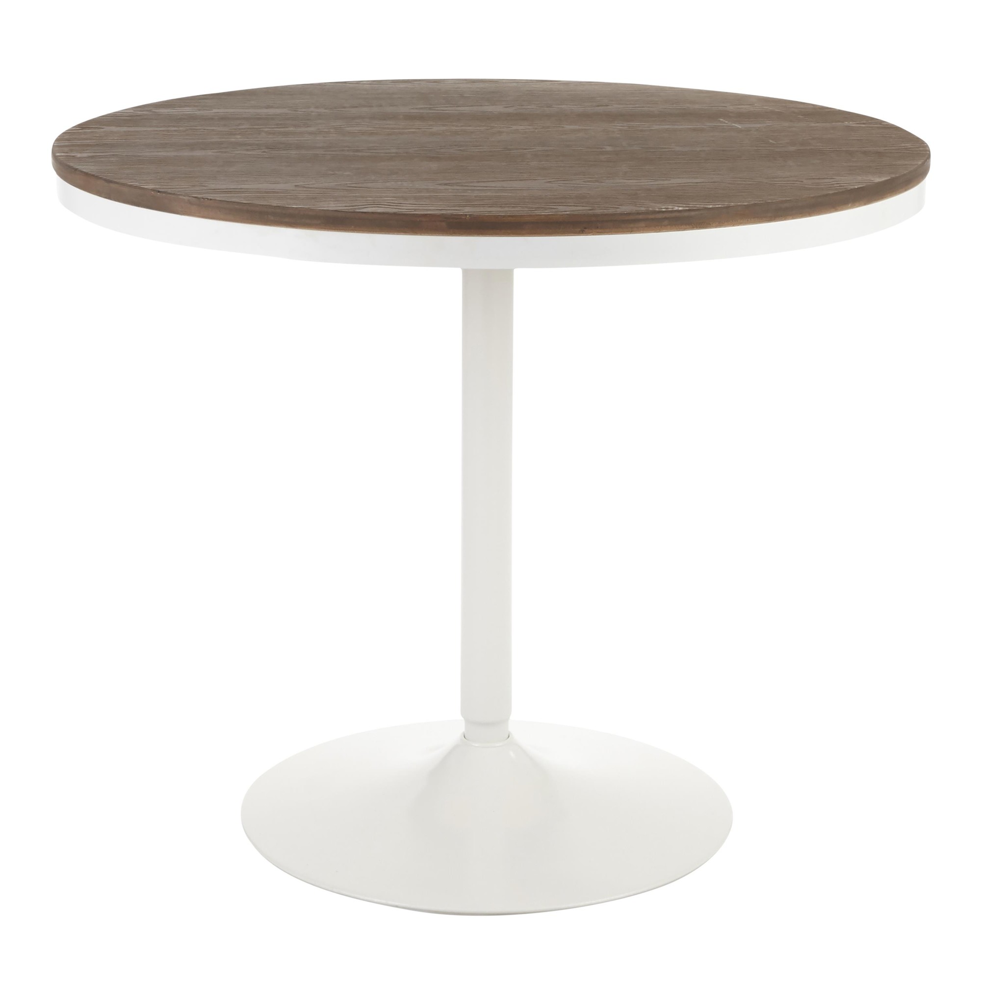 Dakota Industrial White and Brown Dining Table 5 Dakota Industrial White and Brown Dining Table - Image 5